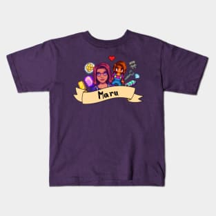 Maru Stardew Valley Kids T-Shirt